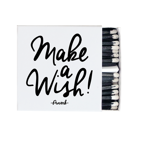 "Make A Wish!" Matchboxes