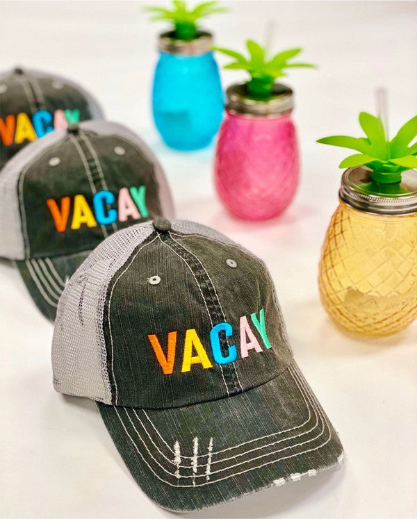 "VACAY" Embroidered Cap