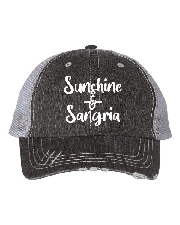 “Sunshine and Sangria” Embroidered Hat