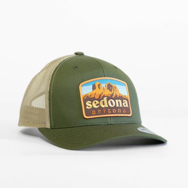 "Sedona" Arizona Hat  Retro Trucker Cap Embroidered