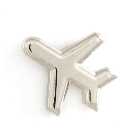 Airplane Enamel Pin