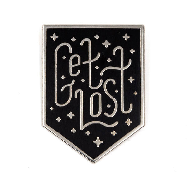 "Get Lost" Enamel Pin