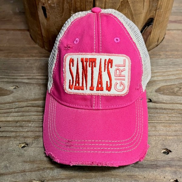 "Santa's Girl" Cap