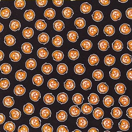 Glow In The Dark Pumpkin Bandana 22" x 22"-perfect for Halloween!