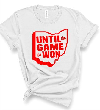 "Ohio Until the Game Is Won "Softstyle Tee