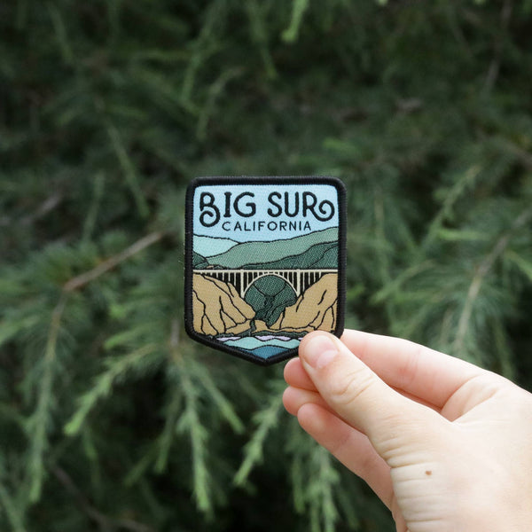 Big Sur California Woven Patch