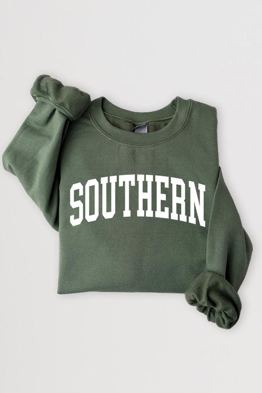 “Southern” Graphic Fleece Sweatshirts