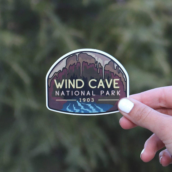 Wind Cave National Park  Vinyl Sticker