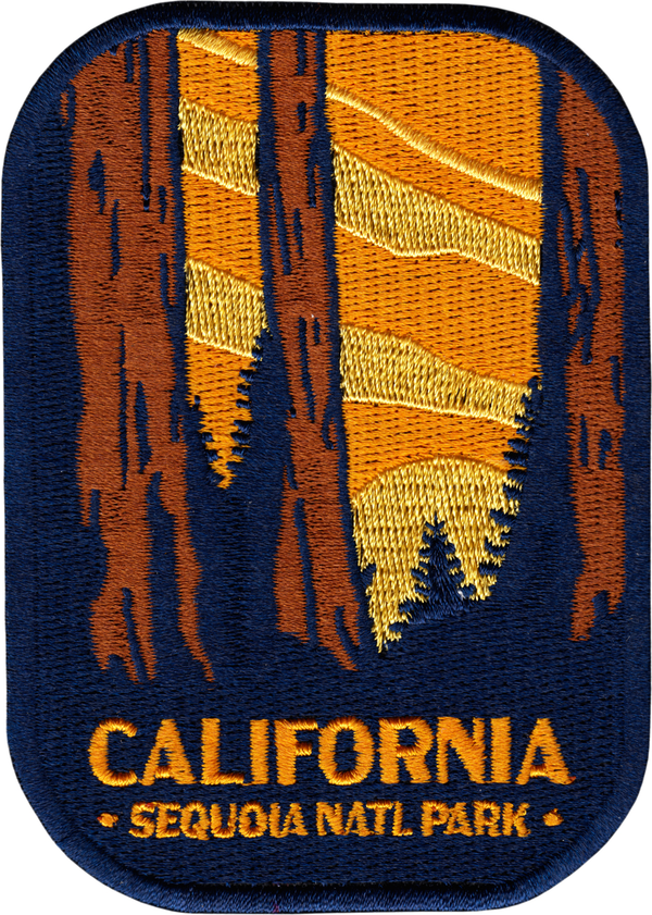 Sequoia National Park Iron On Patch