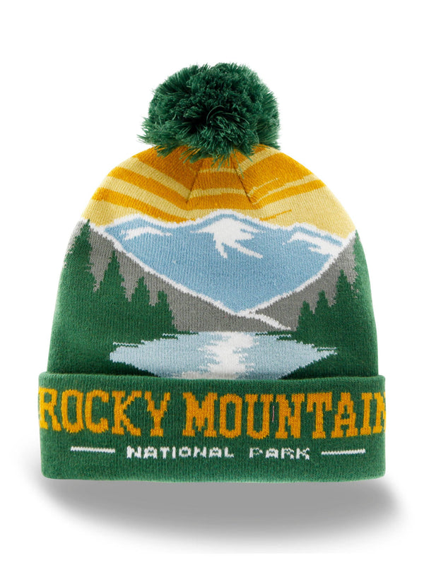 Rocky Mountain National Park PomPom Beanie