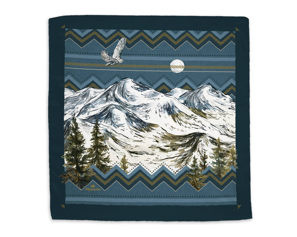 Moonlit Mountain Quick-Dry Bandana