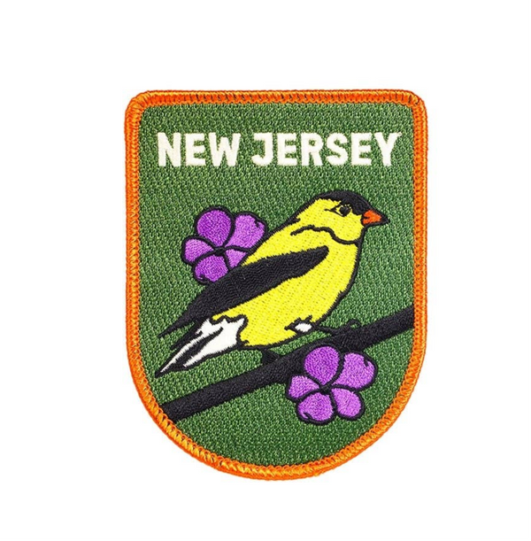 New Jersey Embroidered Patch