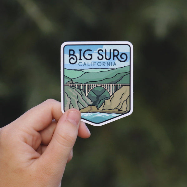 Big Sur California - Vinyl Sticker