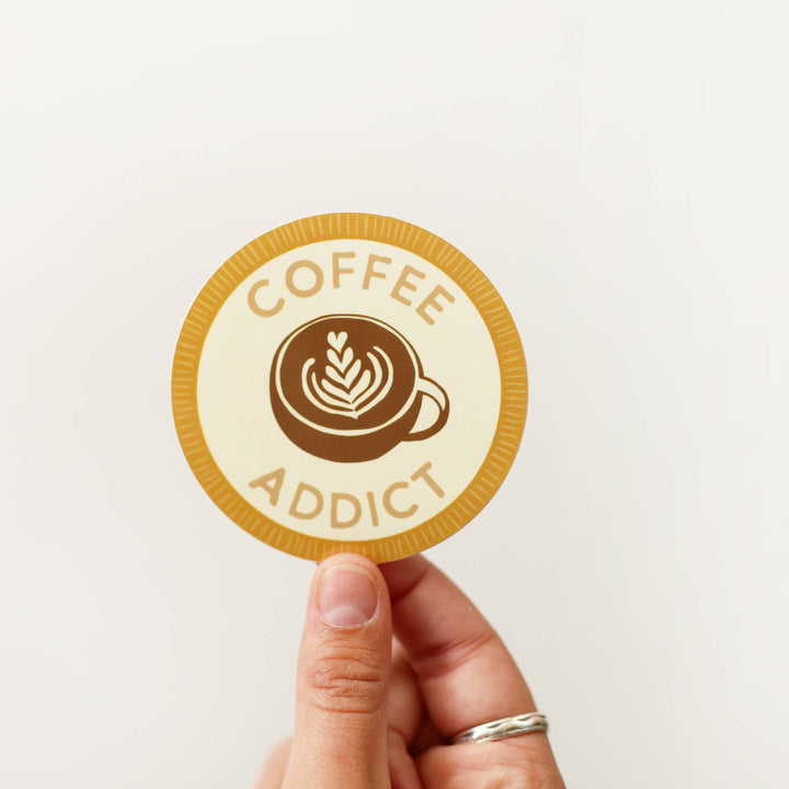 Coffee Addict Sticker