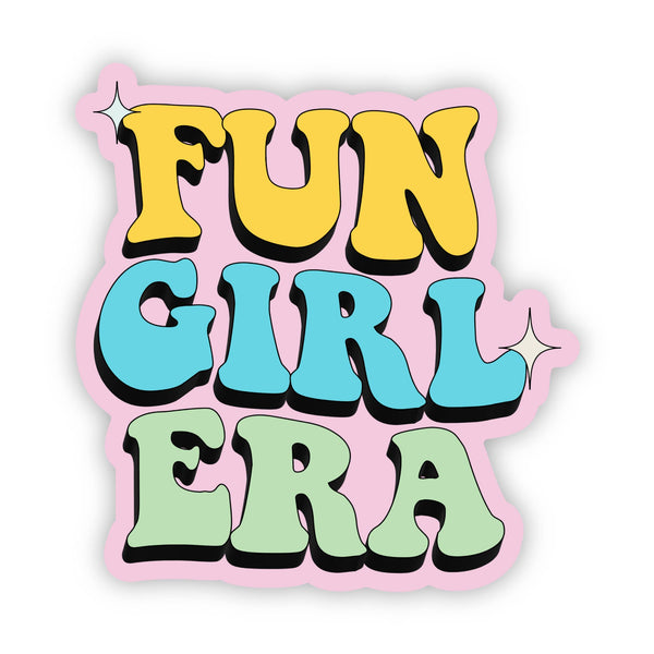 Fun Girl Era Sticker (Pink)