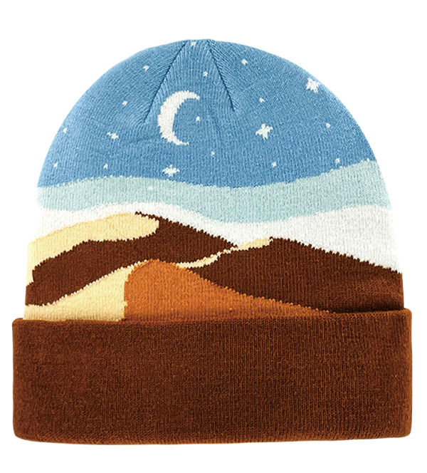 Moon Abstract Beanie