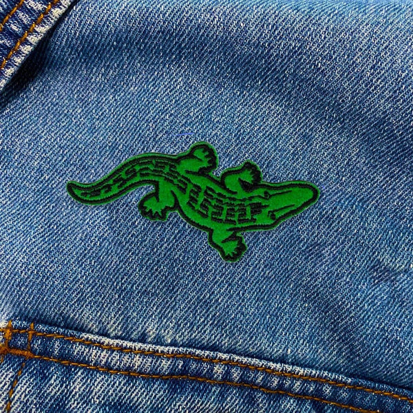 Alligator Iron On Patch