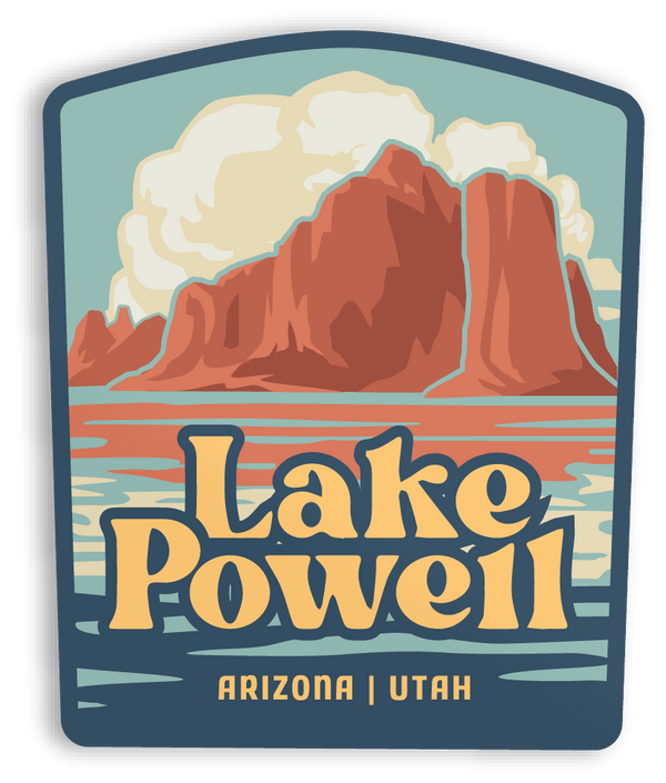 Lake Powell Durable Vinyl Sticker