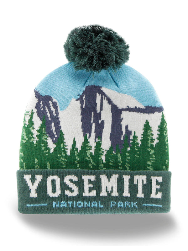 Yosemite National Park PomPom Beanie