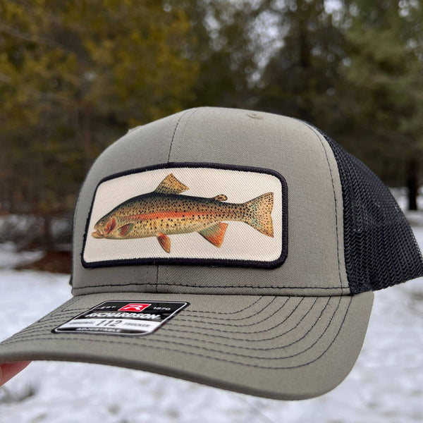 Rainbow Trout Fly Fishing Hat - Richardson Snapback