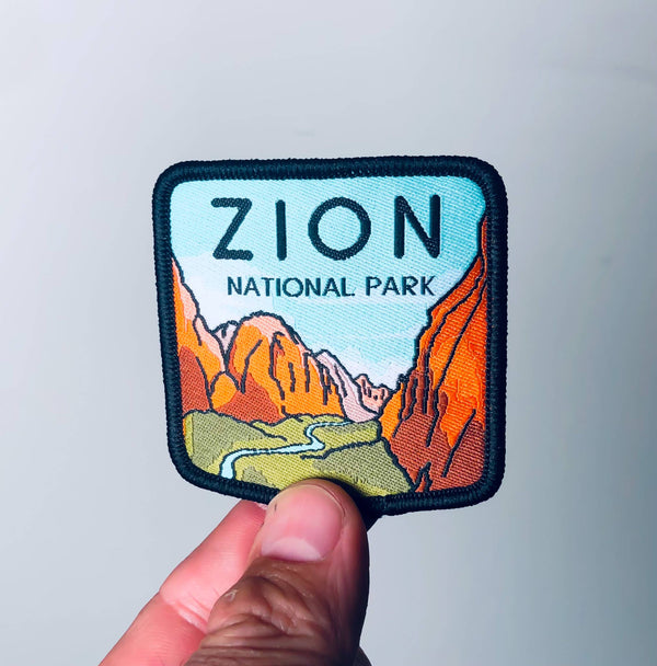 Zion National Park Woven Patch