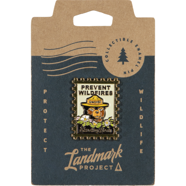 Smokey Bear Postage Stamp Pin