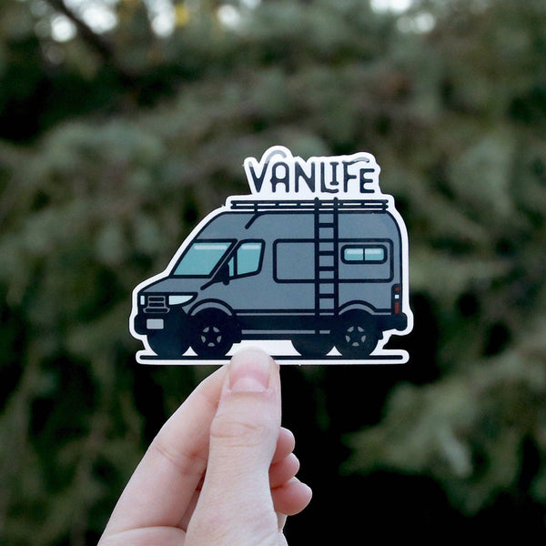 Vanlife UV Resistant Waterproof Vinyl Sticker