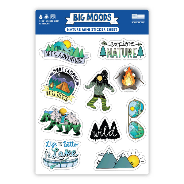 Nature Mini Sticker Sheet