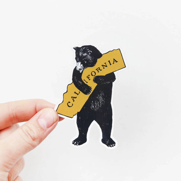 California Bear Vinyl Sticker