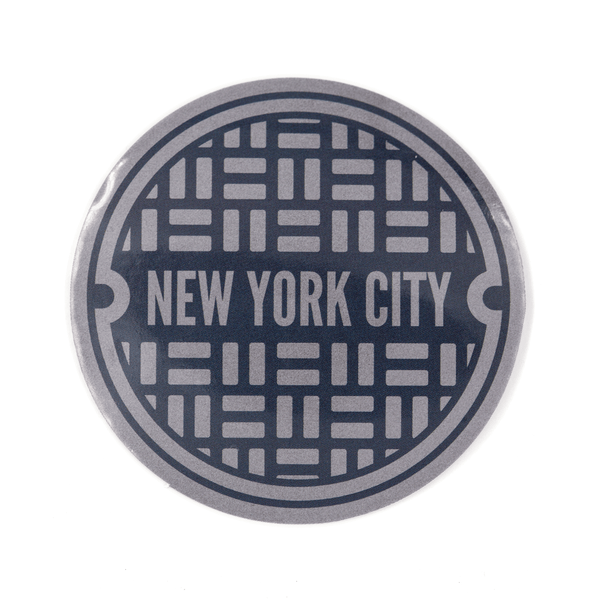 NYC Sewer Vinyl Sticker