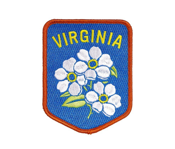 Virginia Embroidered Patch