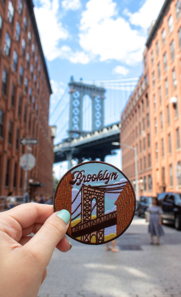 Brooklyn Iron On Patch