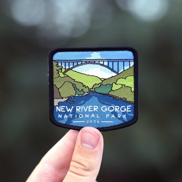 New River Gorge National Park Iron On Embroidered Patch