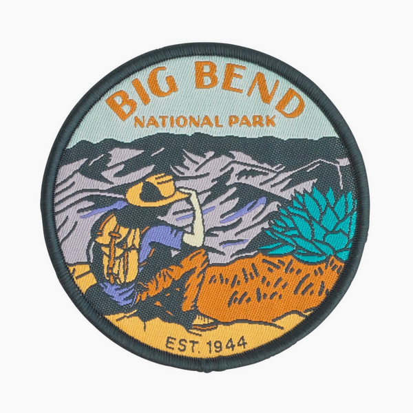 Big Bend Iron On Patch