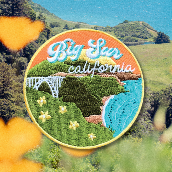 Big Sur Iron On Patch