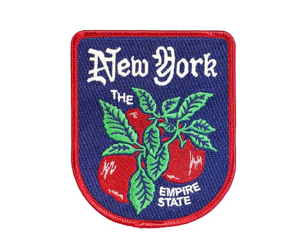 New York Embroidered Patch