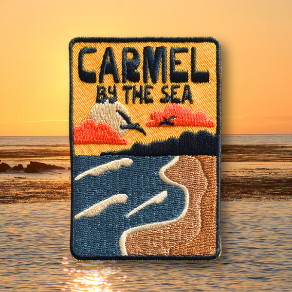 Carmel embroidered patch