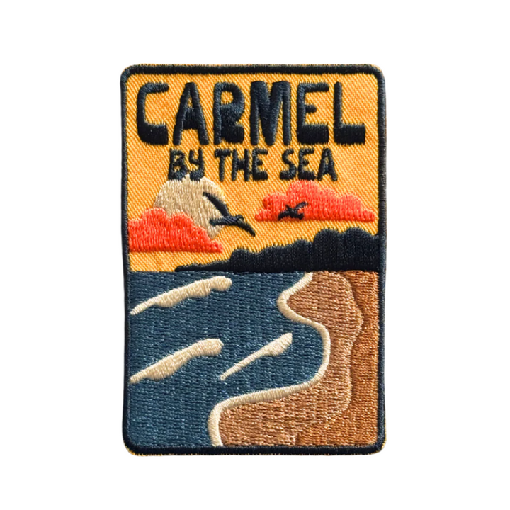 Carmel embroidered patch