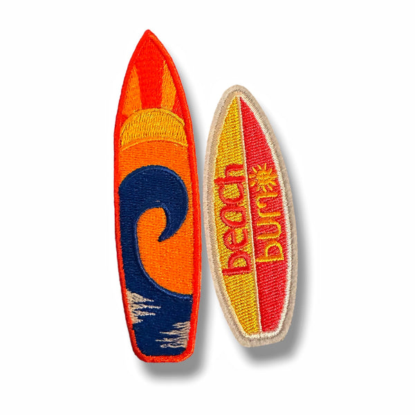 Surfboard Iron On Patches