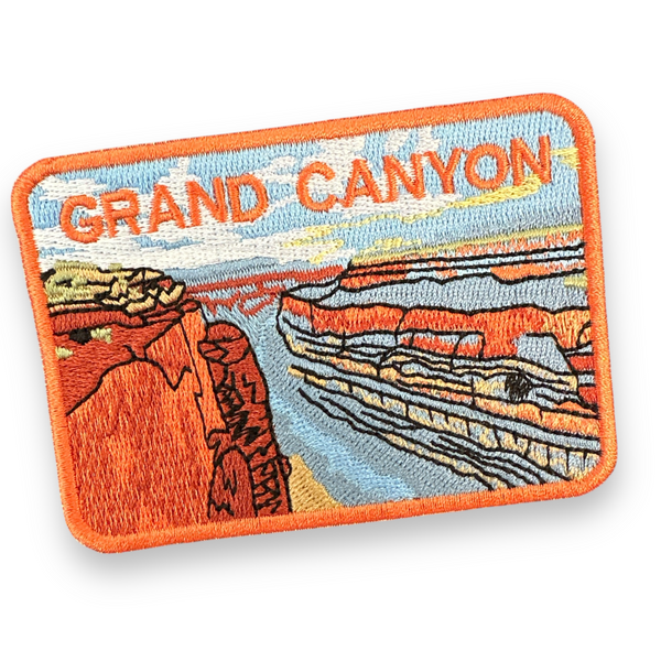 Grand Canyon Embroidered Iron On Patch