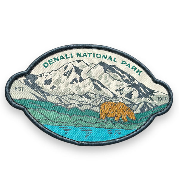 Denali National Park Iron On Patch