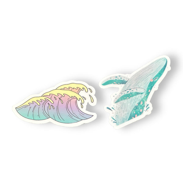 Cute Whale Sticker