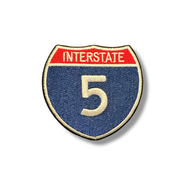 Highway Interstate 5 Iron On Patch