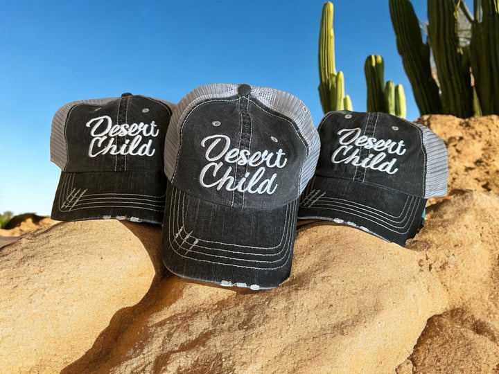 Desert Child Embroidered Cap