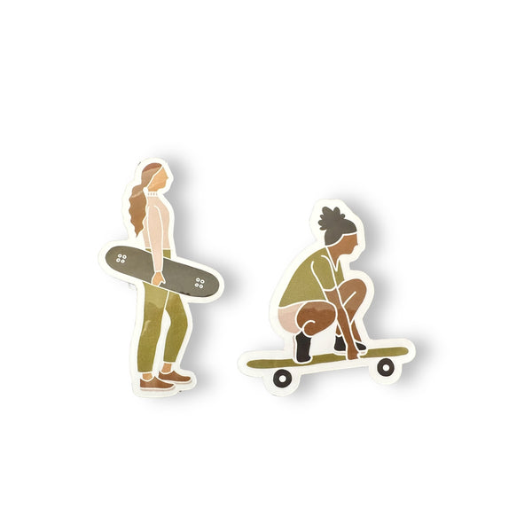 Skater Girl Stickers