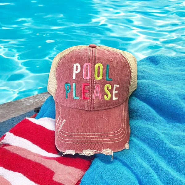 “Pool Please” Cap