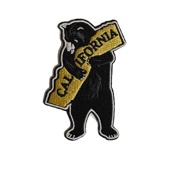 I Love California Bear Embroidered Iron on Patch