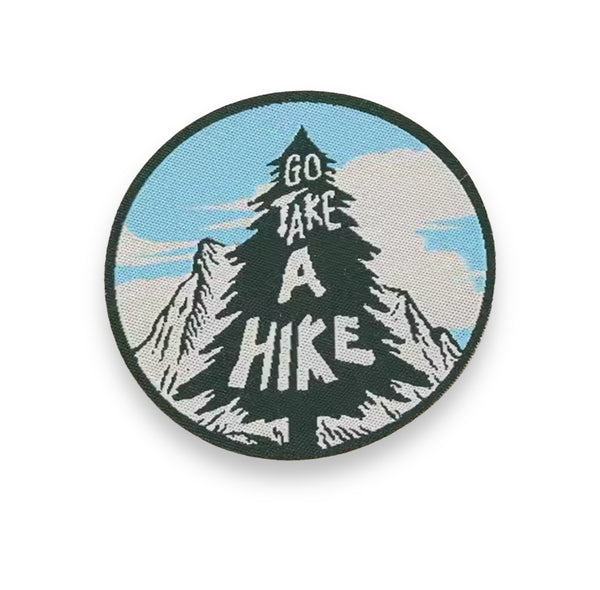 “Go Take A Hike” Embroidered Patch