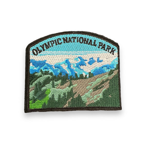 Olympic National Park Embroidered Iron On Patch