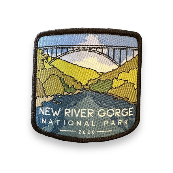 New River Gorge National Park Iron On Embroidered Patch